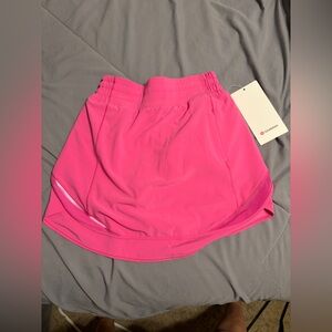 NWT // lululemon athletica Bright Pink Athletic Shorts